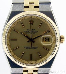 Rolex Datejust 1630 Yellow Gold and Steel Two Tone 96673 Jubilee Champagne
