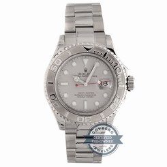 Rolex Yacht-Master 16622 Auto 40mm Steel Platinum Mens Bracelet Watch Date