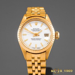 ROLEX PRESIDENT DATEJUST REF.6917 LADIES 18K YELLOW GOLD / BOX
