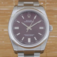 Rolex Oyster 36 Grape 116000 - Unworn with Box and Papers 2016