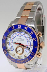 Rolex Yacht Master II 18k Everose & Steel Cerachron Watch Box/Papers NEW 116681 845960058445