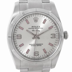Rolex Oyster Perpetual Air King Stainless Steel Watch 114210