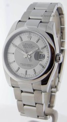 Rolex Datejust 116200 Stainless Steel Mens Automatic Wrist Watch Bullseye Dial