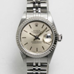 Authentic Rolex Datejust 69174 S number Ladies Automatic Steal Watch SS 922