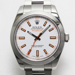  Authentic Rolex Milgauss 116400 Stainless Steal Automatic Mens Watch 878