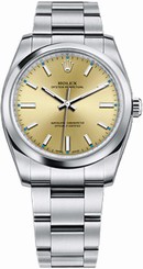 114200-CHPSDO ROLEX OYSTER PERPETUAL 34 NEW & AUTHENTIC MENS LUXURY WATCH