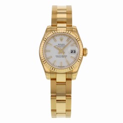 Rolex Datejust 179178 WSO 18K Yellow Gold Automatic Ladies Watch