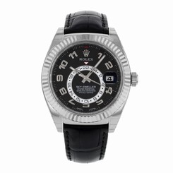 Rolex Oyster Perpetual Sky-Dweller 326139 18K White Gold Automatic Men's Watch