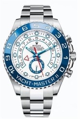 Rolex Yacht-Master 44mm Stainless Steel Men's Watch 116680-0001 845960048545