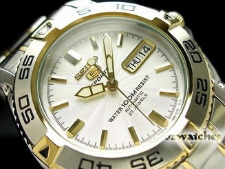 SEIKO 5 SPORTS AUTOMATIC MENS WATCH SNZB24J1 FREE EXPRESS MADE IN JAPAN SNZB24