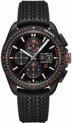 Tag Heuer Carrera Automatic SENNA Special Ed Black Watch CBB2080.FT6042