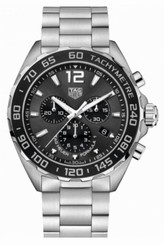 New Tag Heuer Formula 1 Grey Dial Chronograph Steel Men's Watch CAZ1011.BA0842