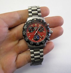 Tag Heuer Formula 1 Chronograph Red ca1215.ba0493 Mens Watch