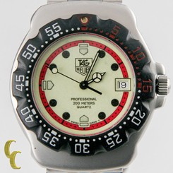 Tag Heuer Stainless Steel Men's 200 Meters Formula One Quartz Watch 371.513