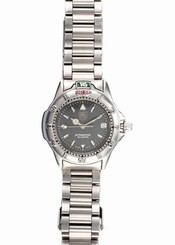 AUTH TAG HEUER Stainless Steel Gray WF1211-KO Date Wrist Watch MHL WY1818