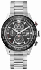 Tag Heuer Carrera Calibre Heuer 01 43mm Steel Men's Watch CAR201W.BA0714