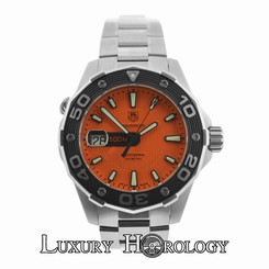 New Authentic Men's Tag Heuer Aquaracer WAJ1113 Quartz 500M Date Watch