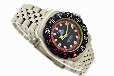 Vintage Tag Heuer F1 WA1214 Stainless Steel Quartz Midsize Watch 1080