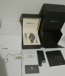 Tag Heuer Aquaracer 500M CERAMIC BEZEL Cal 72 Stainless Steel Watch CAK211A