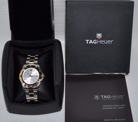 TAG Heuer Men's WAF1120.BB0807 Aquaracer Two-Tone Watch (306936)