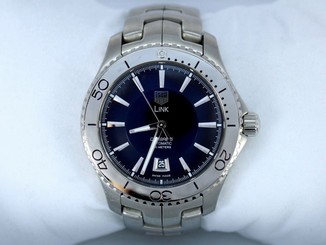 TAG Heuer Link Calibre 5 WJ201A Automatic 200M Stainless Steel Men's Wristwatch