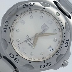 TAG HEUER "CHRONOMETER" MEN'S WATCH 38MM STAINLESS STEEL REF: WL5110 AUTHENTIC!!