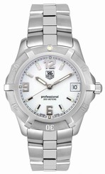 ORIGINAL TAG HEUER PROFESSIONAL EXCLUSIVE WN1111.BA0311 WHITE SWISS QUARTZ WATCH