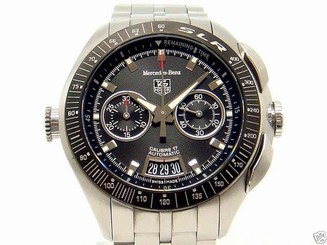 Auth TAG HEUER "Grand Carrera" Mercedes-Benz SLR CAG2111.BA0253 Automatic, Men's