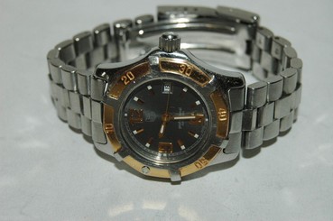 LADIES STAINLESS STEEL AND ROSE GOLD TAG HEUER EXCLUSIVE 2000 WRISTWATCH