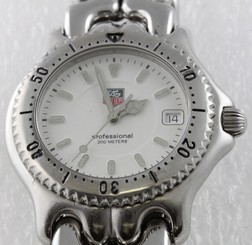  Men's Tag Heuer Link Stainless Diver's Watch