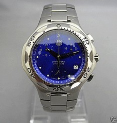 Auth TAG HEUER "Kirium Chronograph" CL1112 Quartz, Men's watch