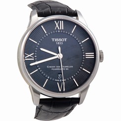 Tissot Chemin Des Tourelles Men's Automatic Black Dial Watch T0994071605800