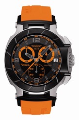 Tissot T-Race Quartz Black Dial Men's Analog Watch T048.417.27.057.04