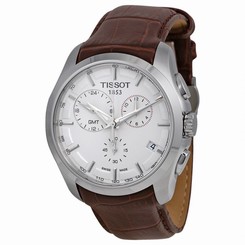 Tissot Couturier GMT White Dial Mens Watch T0354391603100