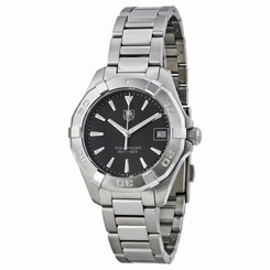 Tag Heuer Aquaracer Black Dial Stainless Steel Ladies Watch WAY1310.BA0915 683498428909