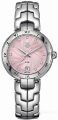 WAT1313.BA0956 TAG HEUER LINK BRAND NEW WOMENS PINK DIAMOND DIAL WATCH 683498403913