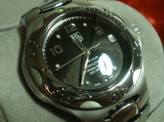 TAG Heuer WL5119 Kirium Chronometer Black Polished/Brushed Stainless Case Papers
