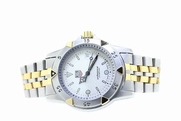Tag Heuer WD 1221-K-20 Two Tone Stainless Steel/Yellow Gold Wrist Watch for Men