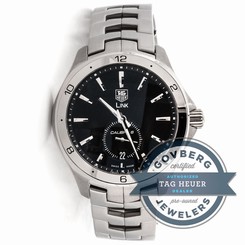 Tag Heuer Link Automatic Black Dial Stainless Steel Watch WAT2110.BAO950 760643135247