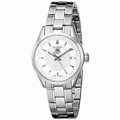 TAG Heuer Women's WV1415.BA0793 "Carrera" Stainless Steel Watch 760643124050