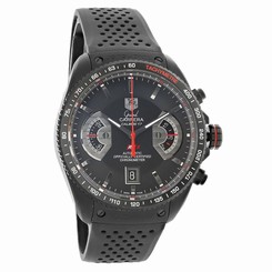 Tag Heuer Grand Carrera Calibre Black Swiss Automatic Watch CAV518B.FT6016