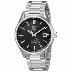 TAG Heuer Men's WAR211A.BA0782 Carrera Automatic Stainless Steel Bracelet Watch 7612533107502