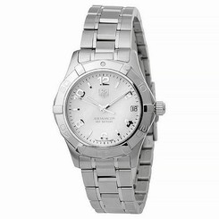 Tag Heuer Aquaracer Quartz WAF1311.BA0817 Women Wrist Watch MSRP $1900 760643108173