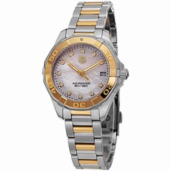 Tag Heuer Aquaracer Women's Diamonds 32mm Quartz Date Watch WAY1351.BD0917