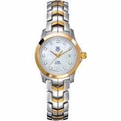 TAG Heuer Women's WJF1353.BB0581 Diamond Accented Two-Tone Link Watch 760643079220