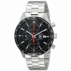 Tag Heuer THCV2014BA0794 Mens Black Dial Analog Automatic Watch 760643119537