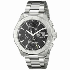 TAG Heuer Men's CAY2110.BA0925 Analog Display Swiss Automatic Silver Watch
