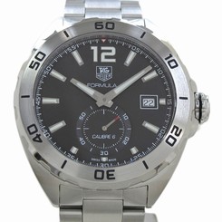 Pre-Owned TAG HEUER Formula 1 Calibre 6 WAZ2110 Men's SS Black Dial Automatic,MD