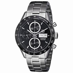 TAG HEUER CARRERA CV201AG.BA0725 GENTS 41MM SILVER STEEL BRACELET & CASE WATCH