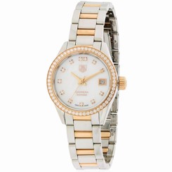 TAG HEUER WOMEN'S TWO TONE STEEL BRACELET AUTOMATIC WATCH WAR2453.BD0772